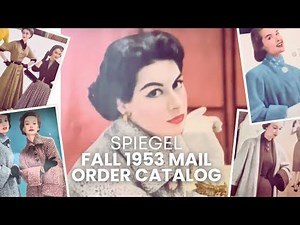 1950s SPIEGEL CATALOG - FALL 1953 #1950s #1950sstyle #vintagestyle #vintagecatalog #spiegel