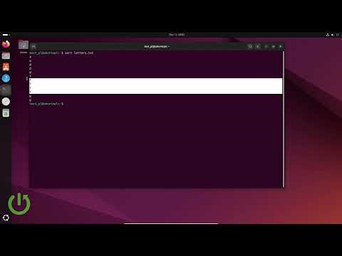 Linux에서 sort 명령 사용법