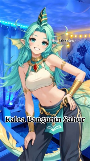Kalea bangunin sahur #mlbb #mobilelegends #mlbbmeme