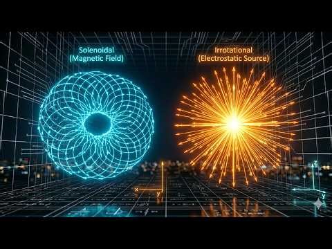 Difference Between Solenoidal and Irrotational vector fields in electromagnetics
