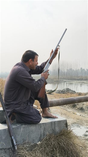 Hilarious Shotgun Handling