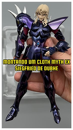 2K views · 3.6K reactions | Montando o Cloth Myth EX do Siegfried de Dubhe, a Estrela Alpha. #saintseiya #clothmyth #nostalgia | Cloth Myth Revolution | Facebook