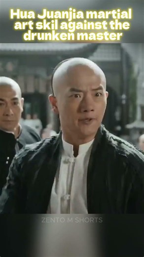 Hua juanjia martial art skill against the drunken master