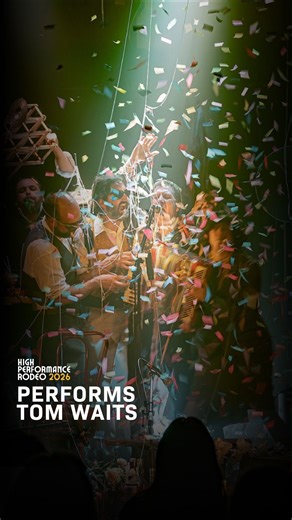 High Performance Rodeo on Instagram: "🎶 Performs Tom Waits 🎶 Step into the strange and wonderful world of Tom Waits as L’orchestre d’hommes-orchestres bring these songs to life. Using everyday objects and handmade instruments, they turn familiar tunes into chaotic, funny, and unforgettable performances. Nothing is safe, everything is music. Bodies twist, collide, and improvise in a show full of surprises, laughter, and heart. Don’t miss this one-of-a-kind ride. ✨🎭 Presented by Taylor Centre f