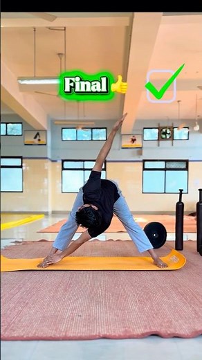 Try this exercise and fix your alignment ✨🧘‍♂️. And share with your friends. Subscribe for more.✨🫵