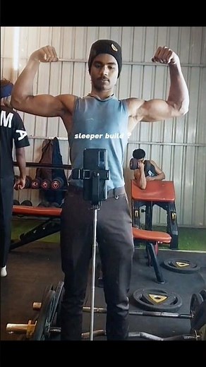 sleeper build #shortvideo #gymworkout