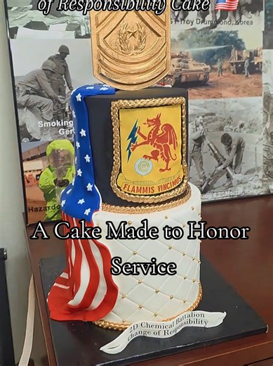 Custom Military Cakes to Honor Service Milestones