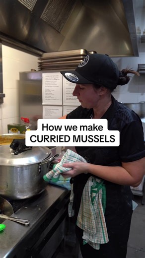 A client just ordered a tray of our Curried Mussels for hot delivery, so here’s a look at what goes into it! 🔥 Hot tip: Mussels naturally open when they’re ready, that’s when we season, garnish, tray them up, and get them straight to the client ready to serve. #catering #cateringservice #cateringservices #cateringevent #hospitality #sydneycatering #islandfood #polynesianfood #islanderfood #polynesian #mussels #curry #currypowder #curried #curriedmussels #musselsrecipe