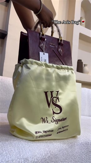 The Aris Bag: Stylish and Functional Wine-Colored Handbag