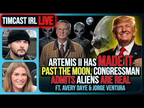 THEY ARE REAL, Aliens Exist Says Congressman, Artemis II MAKES IT Around The Moon | Timcast IRL