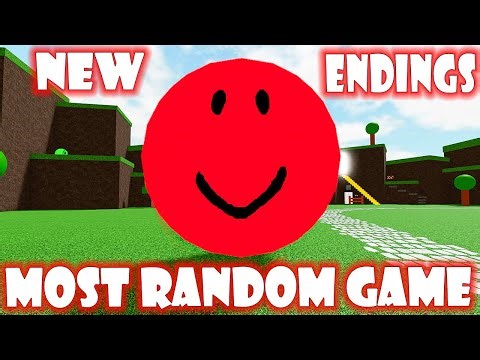 MOST RANDOM GAME ON ROBLOX *How to get ALL 8 NEW Endings and Badges* Roblox