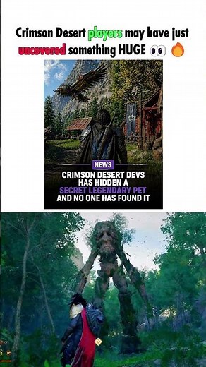 The Devs Has Hidden A Secret Legendary Pet - Crimson Desert