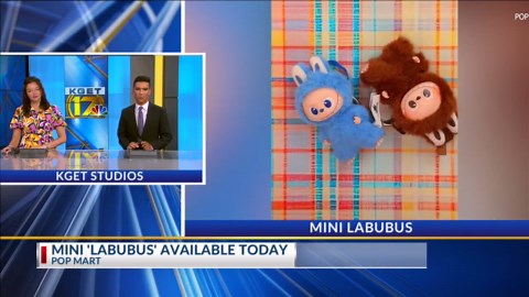 Mini Labubus available today