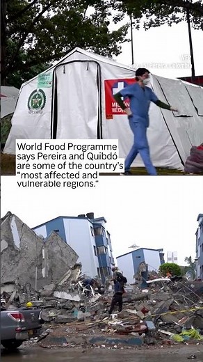 World Food Programme brings food aid to earthquake-damaged Colombia