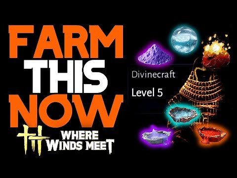 LEVEL UP DIVINECRAFT FAST! - HOW TO FARM (TIPS & TRICKS) | Where Winds Meet