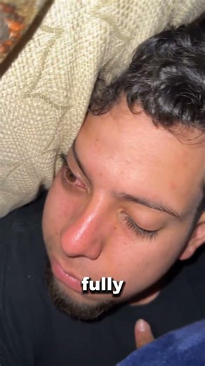 You Should Never Sleep With Your Eyes Open‼️😱