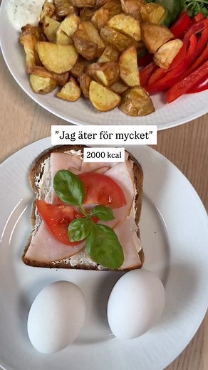2000 kcal kan se ut på så många olika sätt 🍽️ Det handlar inte om att äta mindre – utan att äta smartare. Två tallrikar kan innehålla exakt lika många kalorier, men ge helt olika mättnad, energi och resultat. Här är några saker som gör skillnad: 🥗 Mer volym – mer mättnad Protein, grönsaker och fibrer ger dig mat du faktiskt blir mätt av. 🥤 Mindre flytande kalorier Läsk, juicer och “snabba drycker” ger kalorier utan mättnad. 🍫 80/20-metoden 80% näringsrik mat, 20% för njutning. Du behöver int
