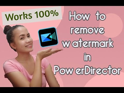 HOW TO REMOVE WATERMARK IN POWERDIRECTOR