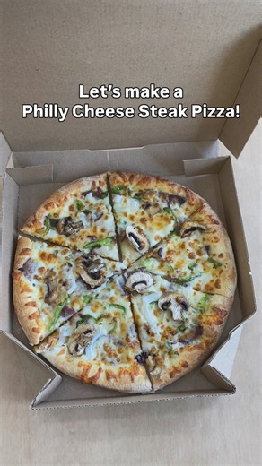 Cheese, steak, and everything delicious. 😋 Let’s make Philly Cheese Steak Pizza the Domino’s way! 🍕 Order now at dominos.com (link in bio) #Dominos #Pizza #Philly_cheese_steak | Domino's Pizza