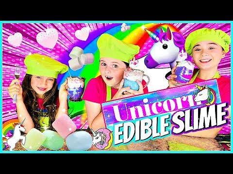 DIY Edible Slime Candy! Make Edible Unicorn Slime!