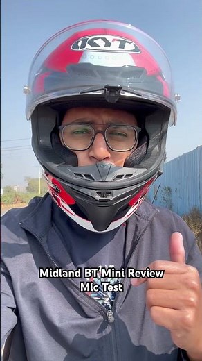 Midland BT Mini Review | Mic Test | Bluetooth Helmet Intercomm #intercom #review #intercom #tech