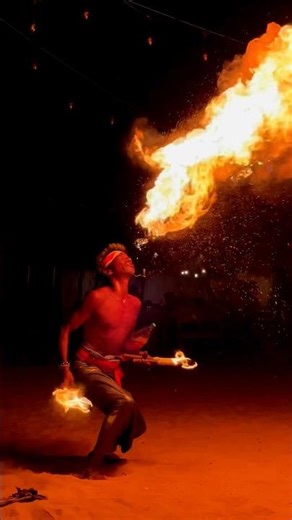Amazing Fire Stunt Performance | Caught on Camera 🔥