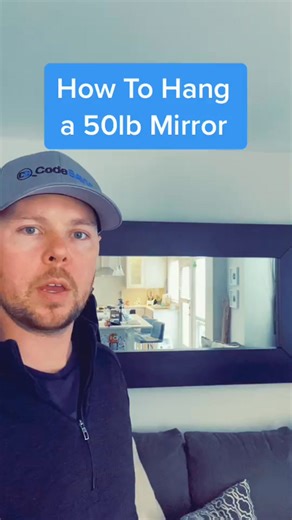 8.4K views · 82 reactions | Hanging a heavy mirror. #DIY #Home #tips #contractor #foryou #homeowner #housetips | KencLong | Facebook