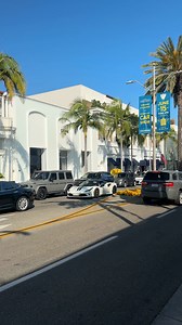 Spotted on Rodeo Drive: a stunning Ferrari F8 Spider fitted with custom aftermarket wheels, adding a unique touch to an already jaw-dropping supercar. With a base price around $310,000, the F8 Spider delivers 710 hp from its twin-turbo V8 and a retractable hardtop that opens in just 14 seconds. The upgraded wheels not only elevate its stance but also enhance performance with lighter weight and improved handling. Fun fact: The F8 Spider can hit 0–60 mph in just 2.9 seconds, making it one of the q