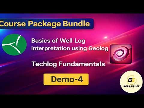 Basics of Well Log Interpretation using Geolog - Demo 4