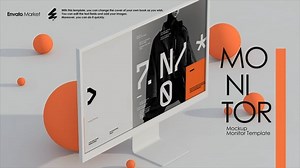 Videohive Monitor Mockup 55557289 - 55557289 AEdownload.com