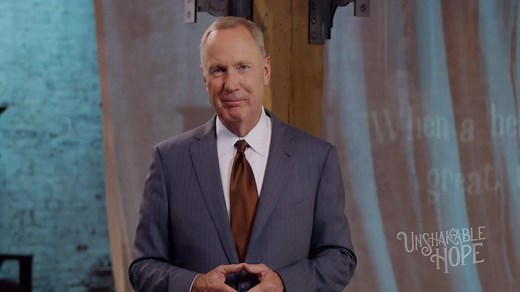 Listen as Max Lucado teaches why we must give our battles to the Lord! Stream Unshakable Hope on our TBN app and online at watch.tbn.org! | TBN