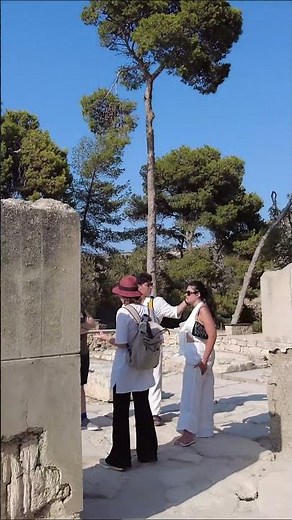 Explore Knossos Palace, Crete – Ancient Minoan Ruins 4K #Knossos #Crete #MinoanRuins #shorts