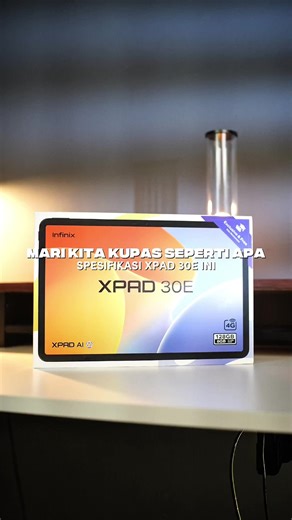 temenin unboxing infinix xpad 30E #infinix #infinixxpad30e #xpad30e