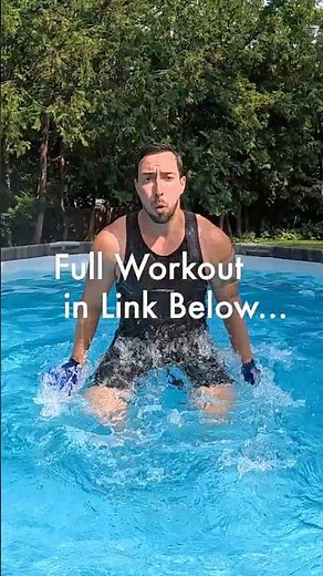 High Intensity Water Aerobics Workout #shorts