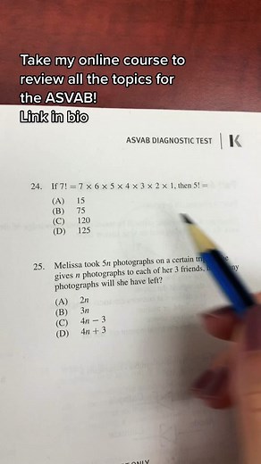 ASVAB Test Prep Online Course - Math Videos