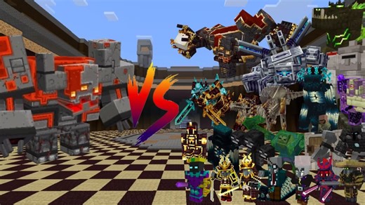 红石巨兽的挑战赛【怪物大乱斗】