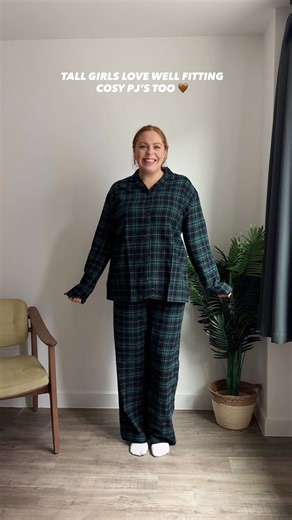 You heard it here first... Pyjamas that fit 😍 @thelizeditorial showing the latest nightwear styles you need this cosy season ☁️ Shop here: https://bit.ly/4op4tLi | Long Tall Sally