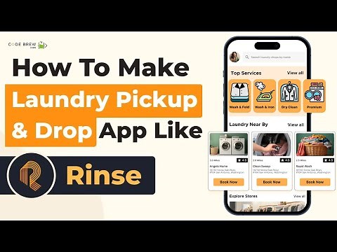 Build Your Laundry Pickup And Delivery Business Rinse Clone | Laundry Business
