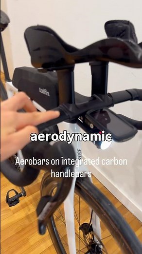 One Adapter for AEROBARS on integrated carbon handlebars ⚡️#triatlon #aerobars