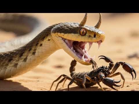 Snake vs Scorpion – Deadly Desert Battle