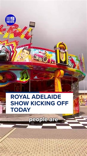The nine-day event will feature rides, showbags and food. #9News | 9 News Adelaide