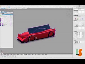 Autodesk Alias Tutorial: Concept car with trim plus history