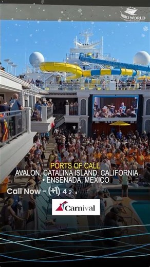 Sail in 4 Night Baja Mexico ~ Carnival Firenze - Fun Italian Style #niroworldtravel #carnivalcruise