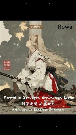 Rowa : Forged in Struggle, Crowned in Light - 刻苦光明 必盛大也 - Short 2