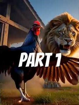 Epic Rooster vs Lion Boxing Battle – Who Will Win? 🥊🐓🦁”