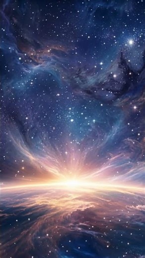 Celestial Horizon Calm 🌌 Deep Space Ambient #immersivevisuals #space #art #universe