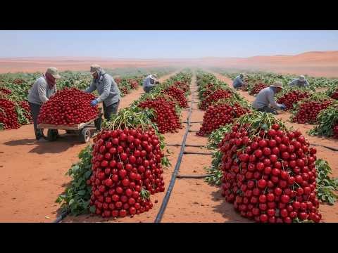 They Grew Cherry in the Desert — And the Outcome Is Amazing