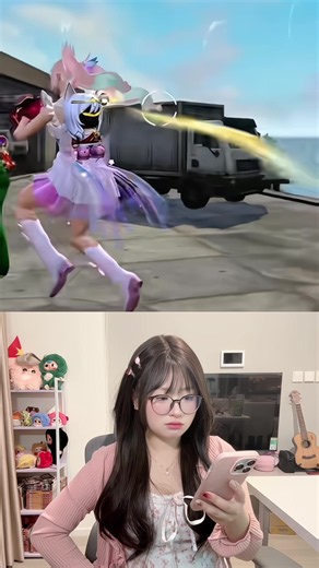 Bé Quỳnh đồng ý solo với Cat #catdangyeu #FreeFire9 #9namreaction #9namruỳnh FF🐰