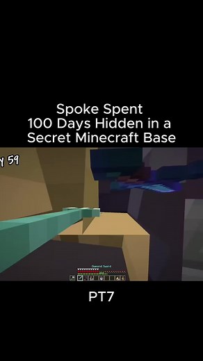 Spoke Spent 100 Days in a Secret Minecraft Base in the Unstable SMP pt7 by: Spoke #minecraft #minecraftpvp #pvp #fyp