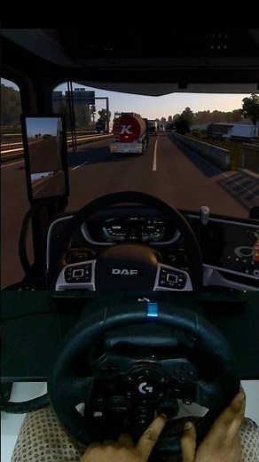 ETS2 Real Steering Wheel Gameplay 😱 Ultra Realistic Driving | G923 Setup #tklgaming #ets2shorts